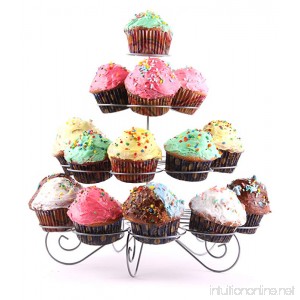 Francois et Mimi DCP0023 23-Cupcake Multi-Tiered Metal Dessert and Cupcake Stand - B00GCE25CO